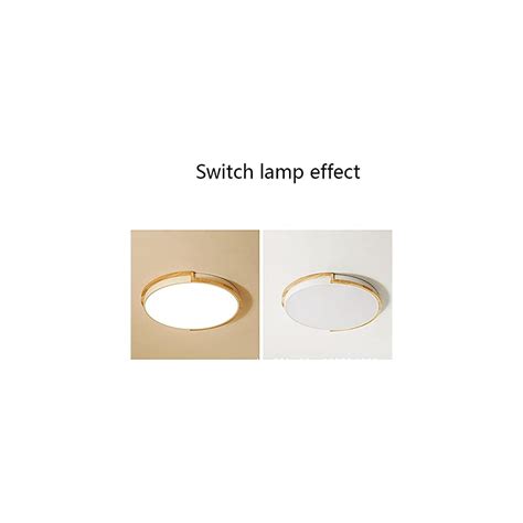 TONPOP LED Ceiling Lights, Wood & Metal & Acrylic 12 | Ubuy India