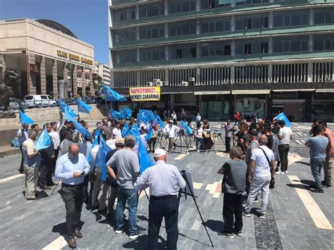 Istanbul: Uyghur rights activists organize protest against China's ...