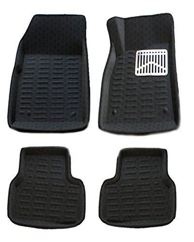 3D Car Floor Mat 3D Car Foot Mat (Black) With Alloy Wheel Polish Shiner ...