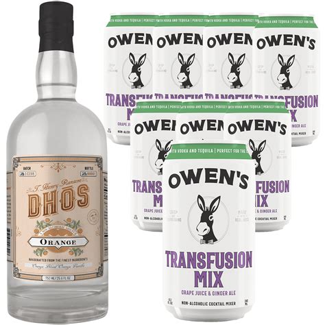 Dhōs Handcrafted Non-Alcoholic Orange 750 ML Bottle w Pack Owen's ...