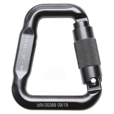 BEAL Flat Link - Aluminum Carabiner trapezoidal Shape - Twistlock - R ...