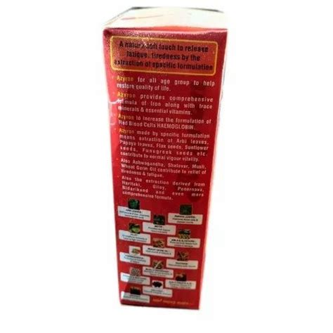 Hemoglobin Syrup - Ayurvedic Hemoglobin Azyron Syrup Manufacturer from ...