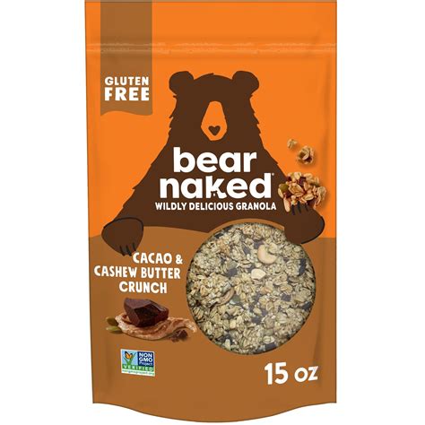 Bear Naked Granola Cereal, Breakfast Snacks, Whole Grain Granola, Mega ...