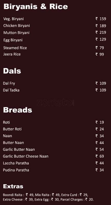 Menu at Nukkad, Pune, Shop No 2