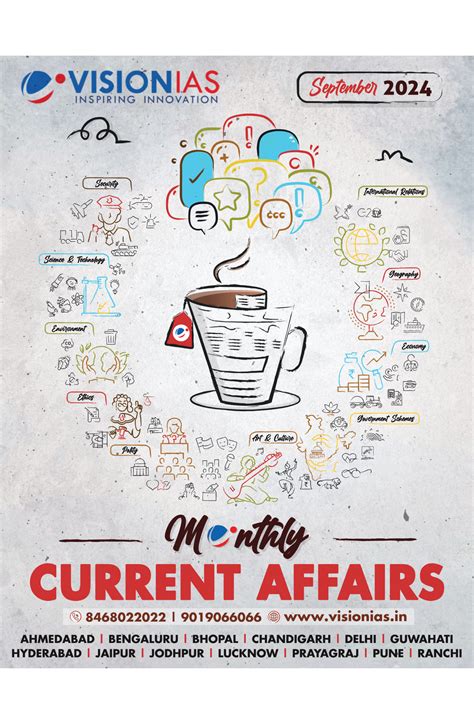 Vision IAS Monthly Current Affairs September 2024 - Printout (English ...