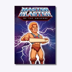 Master Blaster Poster – Graphicurry Store