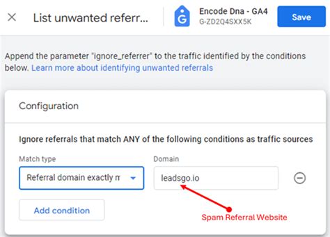 GA4- Exclude Unwanted (Spam) Referrals to Protect your WebSite from ...