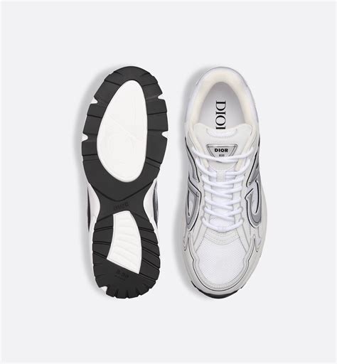 B30 Countdown Sneaker White Technical Mesh and White Technical Fabric | DIOR