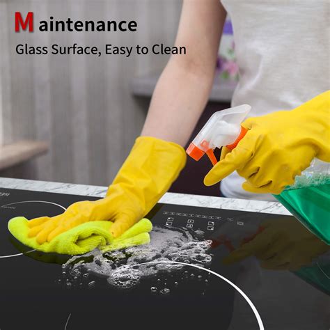 Cooktop 36 inch Induction Cooktop，Built-in 5 Burner IsEasy Induction ...