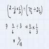8) Simplify: (2 - 1/2 of 1/3) ÷ ( 7½ ÷ 2½) - Brainly.in