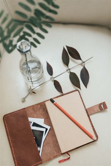 Leather Journal Cover Free Pattern 的图像结果