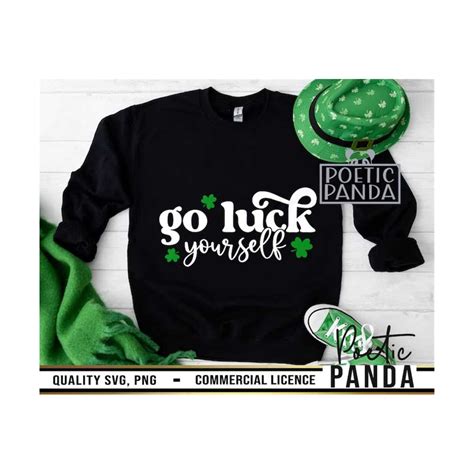 Go Luck Yourself SVG PNG, Mom St Patricks Svg, St Patricks D | Inspire ...