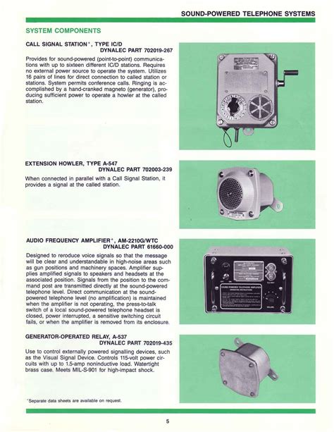 sound powered telephone navy