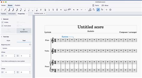 Image result for Insertar Texto MuseScore