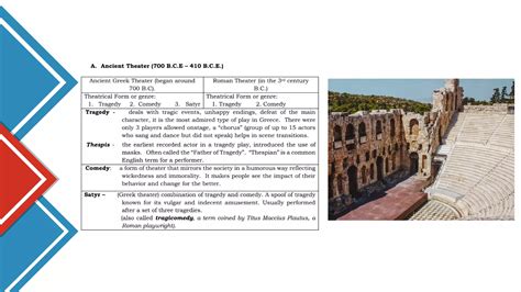 GRADE 9 - ARTS (Theatrical Forms from Different Art Periods) | PDF