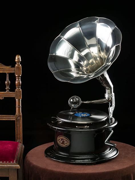 Antique Vintage Gramophone Player Original Working Gramophone Speaker ...