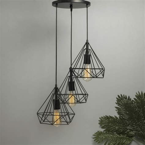 Buy Homesake Hanging Light Diamond Cluster, Ceiling Lights for Home ...
