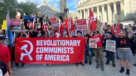 Revolutionary communist party rally in America: 'കോടീശ്വരന്മാ ...