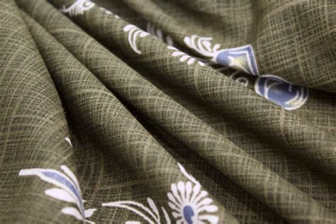 Shop Elegant Motifs Print Elastic Fitting Custom Bed Sheet Set in Green ...