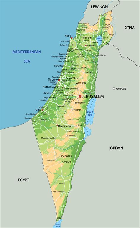 Map Israel