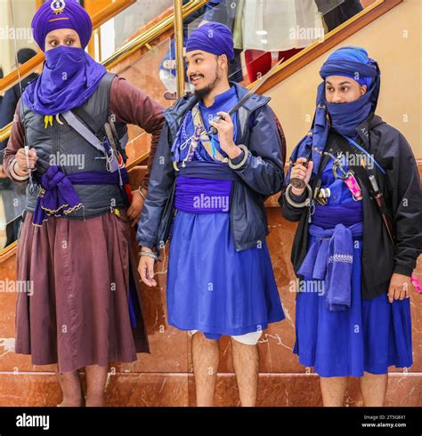 London, UK. 05th Nov, 2023. Nagar Kirtan in Sikhism, is customary in the festival of Vaisakhi ...