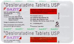 Dazit Tablet For Seasonal Allergic Rhinitis | Buy Now