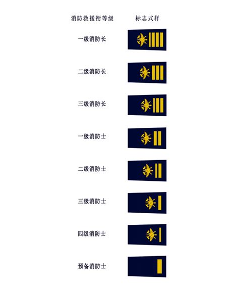 中华人民共和国消防救援衔标志式样和佩带办法（国务院令第705号）-湘阴县政府网