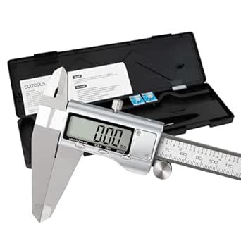 SCITOOLS All-Metal Digital Caliper 0-12"Measuring Tool, Micrometer ...