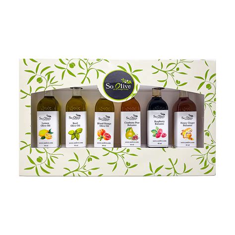 Taste of Italy Olive Oil Gift Set - So Olive