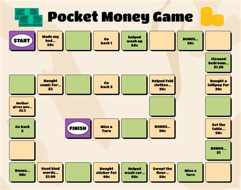 Money Games Printable