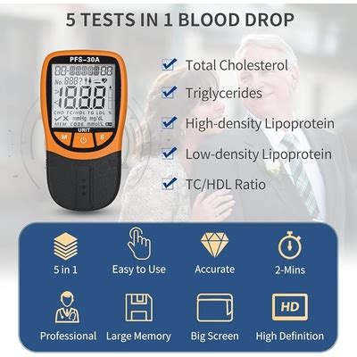 URIT 5 in 1 Lipid Test Kit with 10 Cholesterol Test India | Ubuy