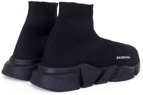BALENCIAGA Speed Trainer Triple Black Sneakers For Men - Buy BALENCIAGA ...