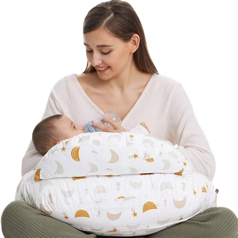 Momcozy Original Nursing Pillow and Positioner, Plus Size Breast ...