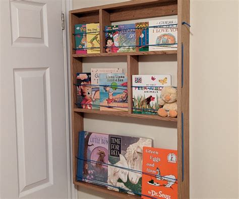 Narrow Bookshelf for Behind the Door Storage : 20 Steps (with Pictures ...