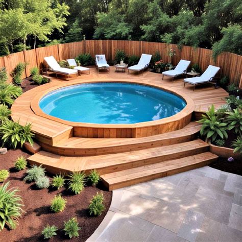 25 Above-Ground Pool Landscaping Ideas and Designs