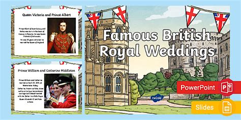 Famous British Royal Weddings PowerPoint & Google Slides