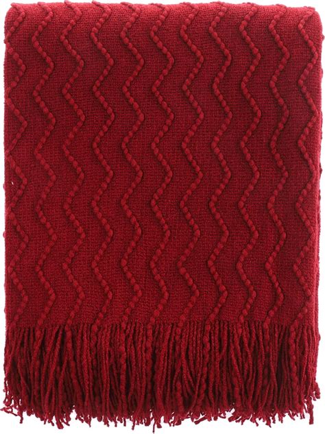 Amazon.com: BATTILO HOME Christmas Red Throw Blanket for Couch ...