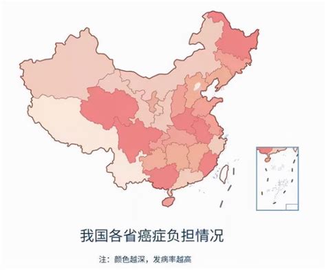 中国“癌症地图”出炉：排名前五的癌症，在这些省份较高发！