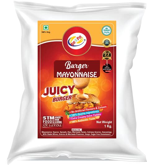 Am 2 Pm - Burger Mayonnaise Spread Multipurpose Creamy Sauce For ...