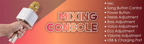 BigPlayer Q7 Handheld Wireless Singing Mike Handheld Multi-function ...