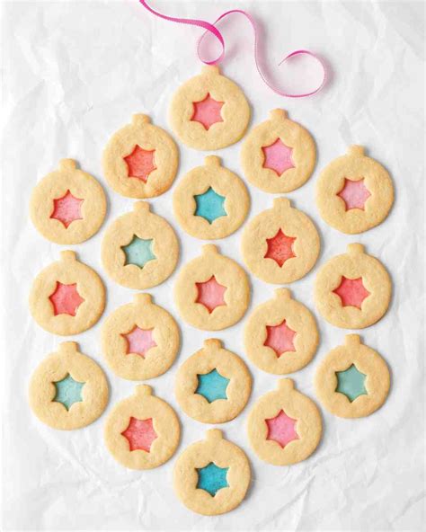 Stained-Glass Sugar Cookies Recipe | Martha Stewart | Christmas cookies ...
