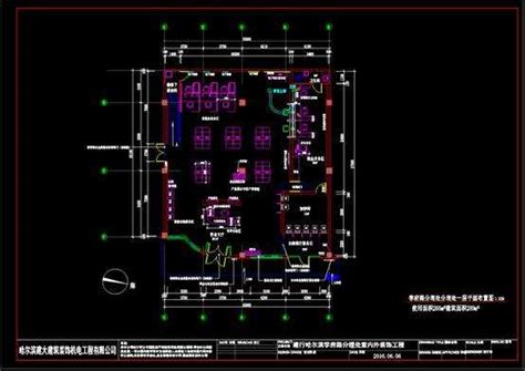 [济南]中国工商银行某支行营业厅室内装修平面图-室内节点详图-筑龙室内设计论坛