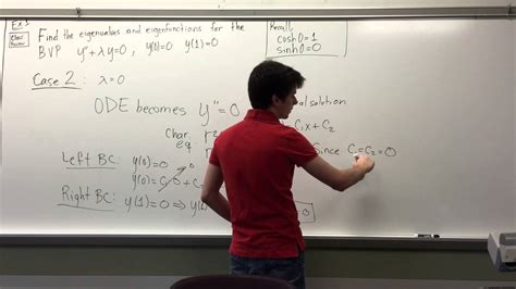 Image result for Eigenfunction and Eigenvalue Solution Example