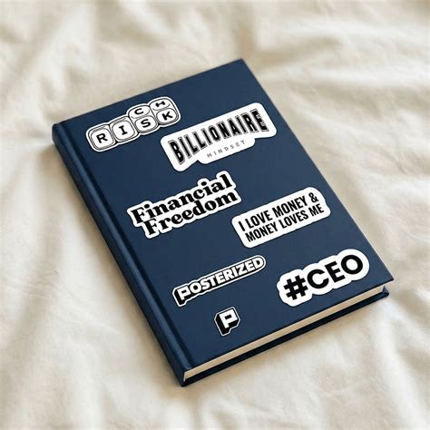 I Am Rich | Money Aesthetic #01 | Stickerized | 5 Stickers | Posterized.in