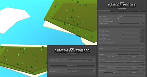 Unity Camera Controller 的图像结果
