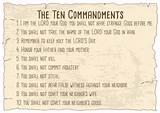 14 Best Images of Free Printable 10 Commandments Worksheets - Free ...