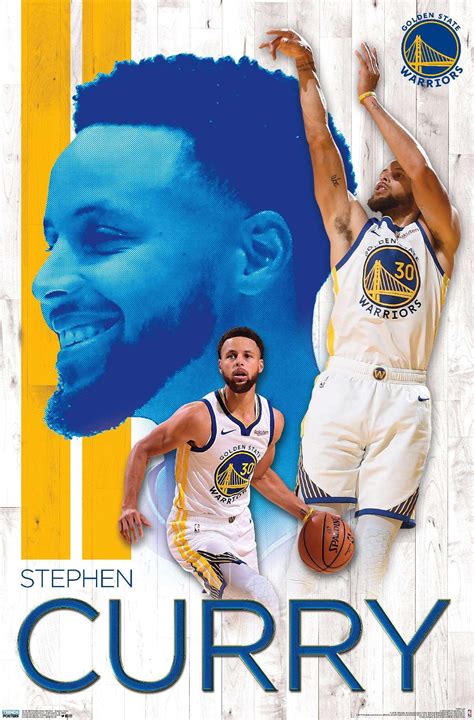 NBA Golden State Warriors - Stephen Curry Poster - Walmart.com ...