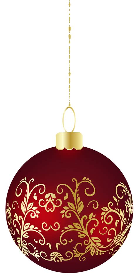 Christmas Ornaments PNG Images Transparent Free Download