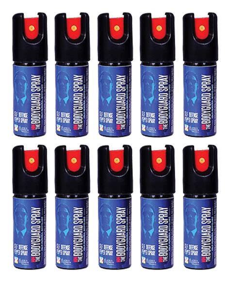 THE BODYGUARD SPRAY Women's Self Defense Mini Pepper Spray (14 gm/21 ml ...