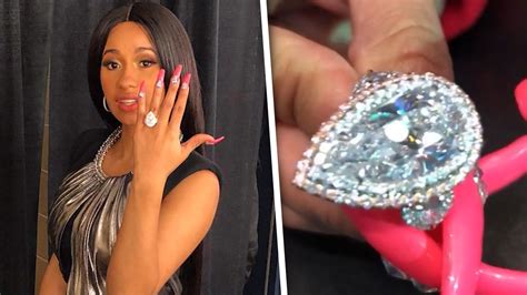 Cardi B’s Engagement Ring is Insane